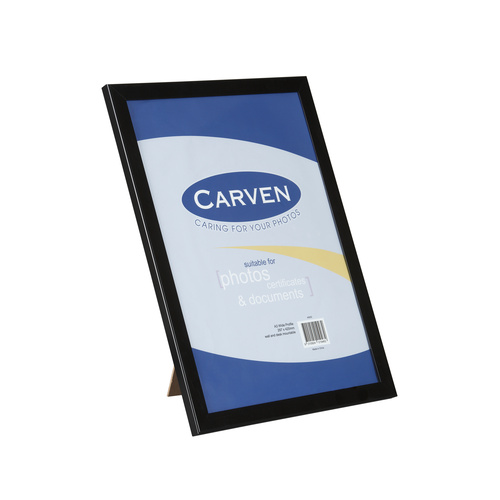 Profile Photo Frame Picture Frame A3 Wide Frame for Photos Certificates and Documents - Black