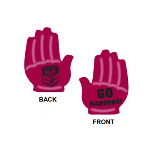 State Of Origin QLD Inflatable Hand Go Maroons 40 x 30cm