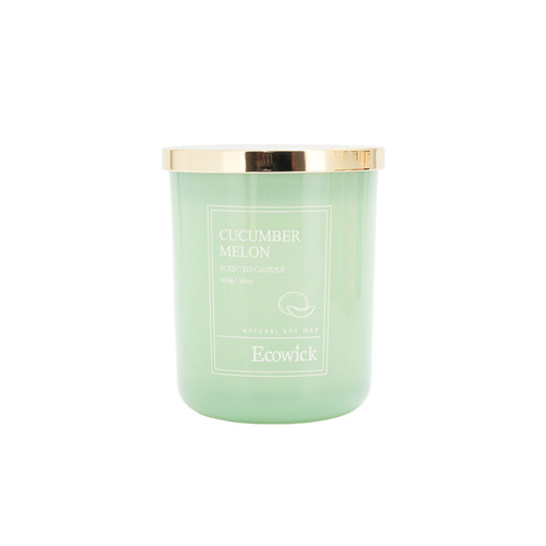 Wick2Ware Soy Candle Jar 450g - Cucumber Melon