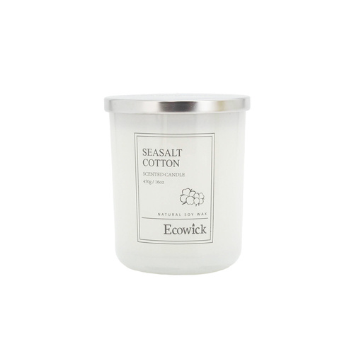 Wick2Ware Soy Candle Jar 450g - Sea Salt Cotton 
