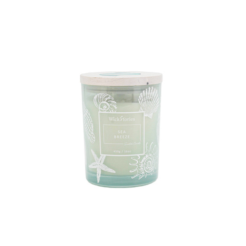 Wick2Ware Soy Candle Jar 450g - Sea Breeze