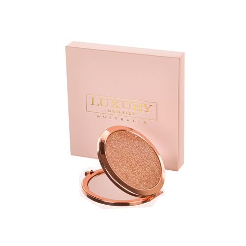 Luxury Compact Mirror - Rose Gold