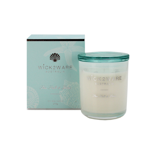 Wick2Ware Soy Candle Jar 270g - Sea Salt & Lime