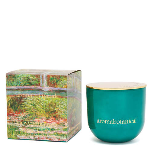 Aromabotanical "The Waterlily Pond" Wax Candle 310g - Coconut Lime
