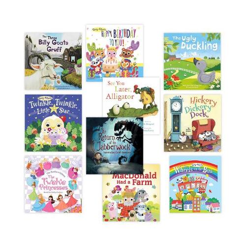 Nursery Rhymes & Sing Along 10-Book Pack