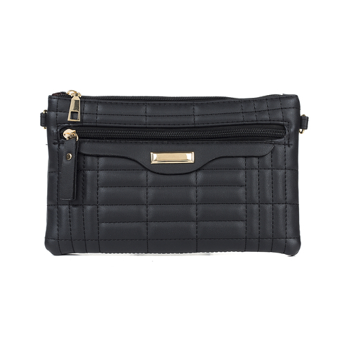 Ladies Fashion Hand Bag 24x15cm - Black