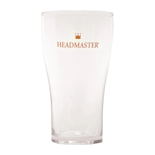 425ml Crown Headmaster Conical Beer Glasses - Pack of 48