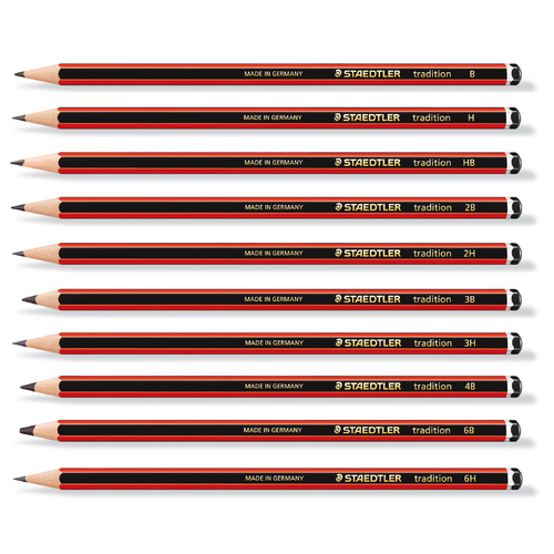 Staedtler Tradition 110 3HB Lead Pencil - 12 Pack
