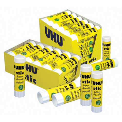 UHU Glue Stick 8g Fast Drying - 24 Pack