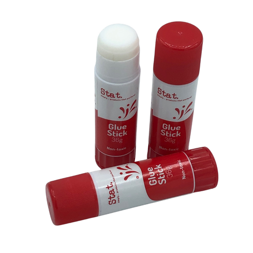 Stat Glue Stick 36gm Acid Free Dries Fast & Clear