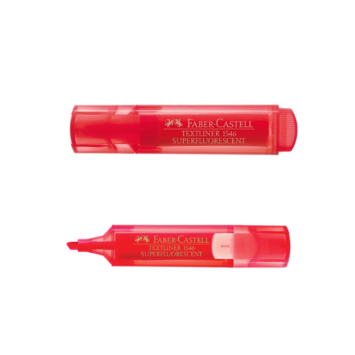 Faber-Castell Highlighter Textliner 1546 Red - 10 Pack