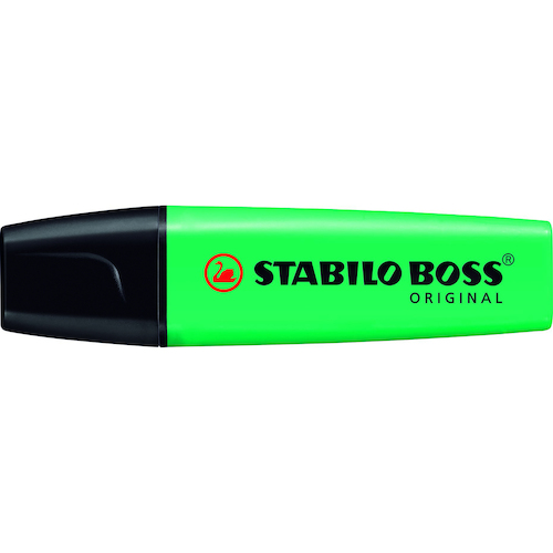 Stabilo Boss Highlighter Green 70336 - 10 Pack