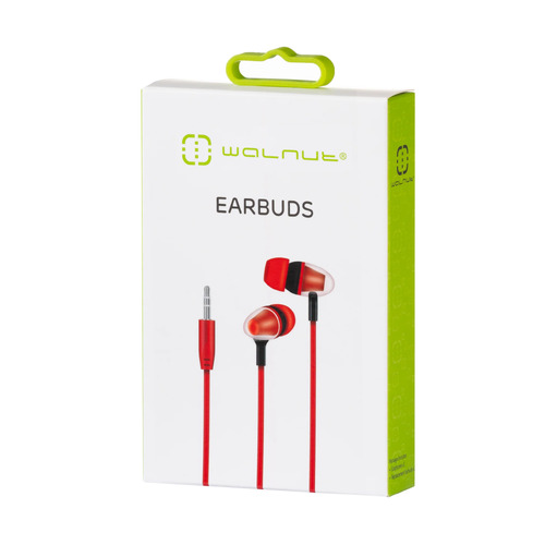 Techcentre Earbuds - Red
