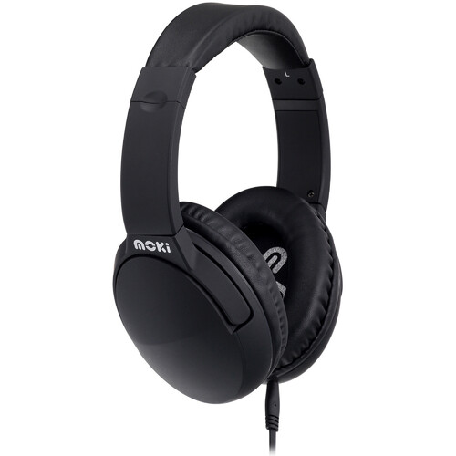 Moki Noise Cancellation Over-Ear Headphones ACC-HPNCBK - Black