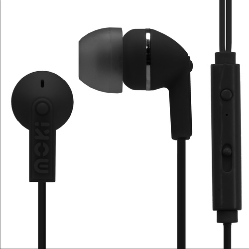 Moki Headphones Noise Isolation Dots - Black