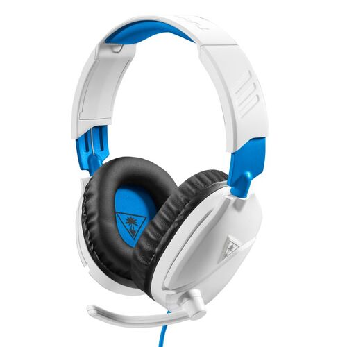 Turtle Beach Ear Force Recon 70 Headset for PS4, Xbox One, Switch NEW Gaming - White/Blue
