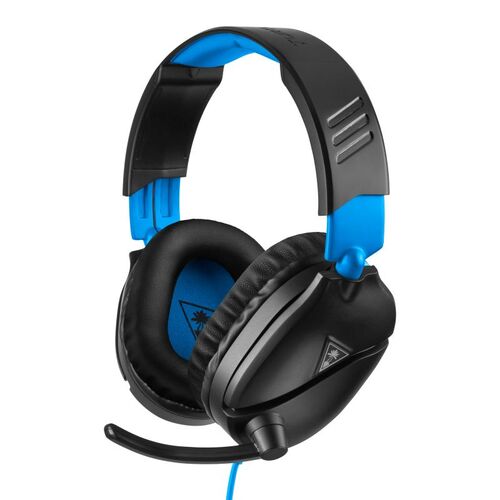 Turtle Beach Ear Force Recon 70P Headset for PS4 , Xbox One, Switch NEW Gaming - Blue/Black