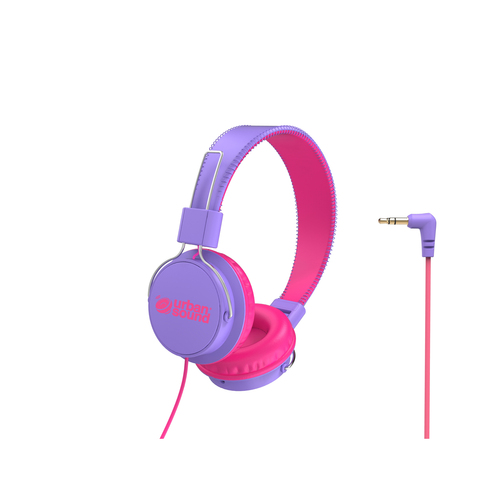 Verbatim Urban Sound Headphones - Purple and Pink