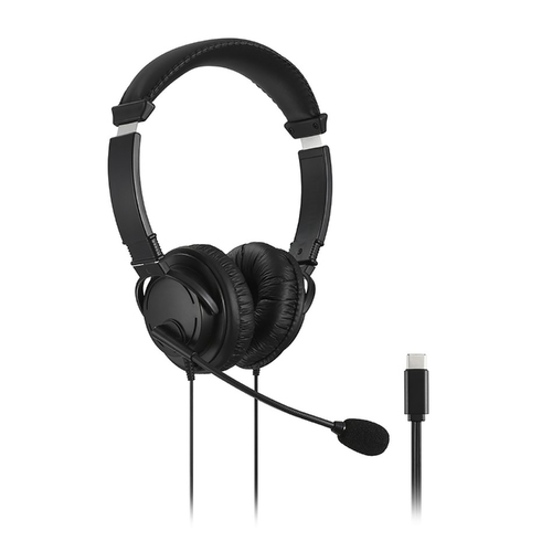 Kensington Hi-Fi USB-C Headphones With Microphone Black - K97457WW