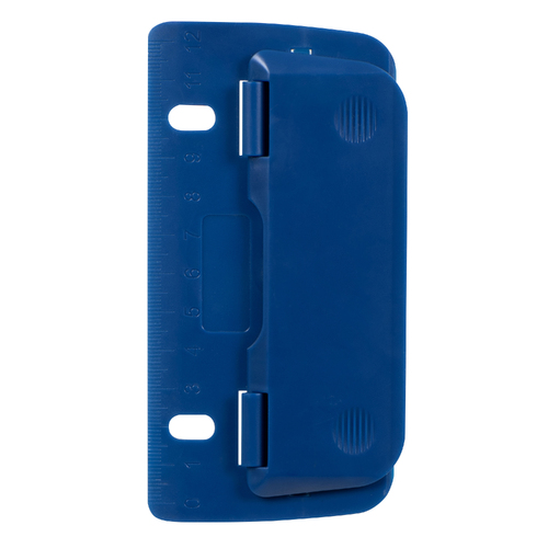 Colourhide Bindermate Hole Punch 2 Hole For Ring Binder & Lever Arch Files 6 Pack - Navy