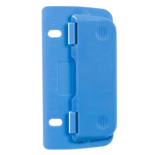 Colourhide Bindermate Hole Punch 2 Hole For Ring Binder & Lever Arch Files 6 Pack - Blue
