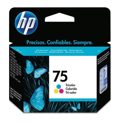 HP 75 Genuine Tri Colour Ink Cartridge