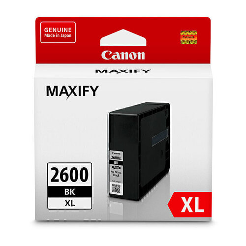 Canon Genuine PGI2600XL Ink Tank Cartridge - Black