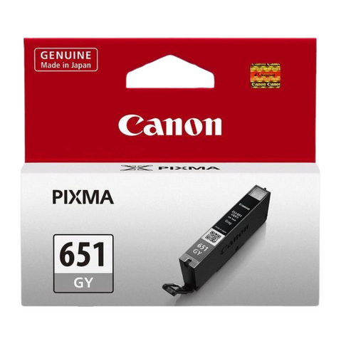 Canon Genuine CLI-651 Grey Ink Cartridge - Grey