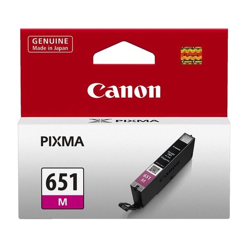 Canon Genuine CLI-651 Magenta Ink Cartridge - Magenta
