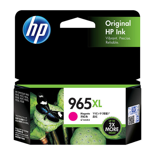 HP Genuine 965XL Ink Cartridge High Yield 3JA82AA - MAGENTA