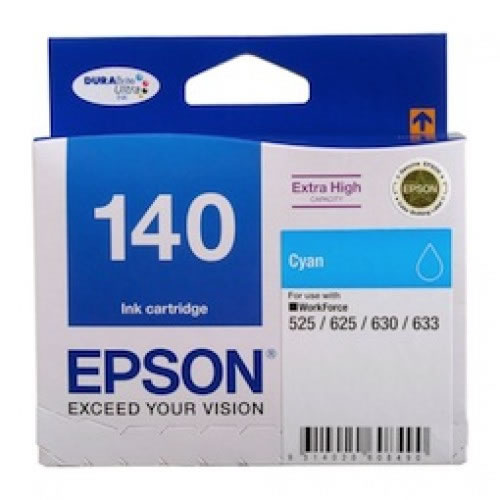 Epson Genuine T 140 Extra High Capacity Ink Cartridge - Cyan