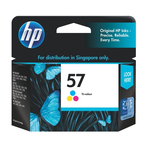 HP Genuine 57 Colour Ink Cartridge - Colour