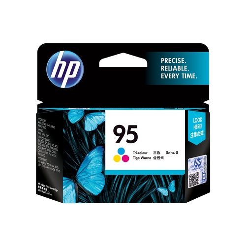 HP Genuine 95 Colour Ink Cartridge 7ml - Colour