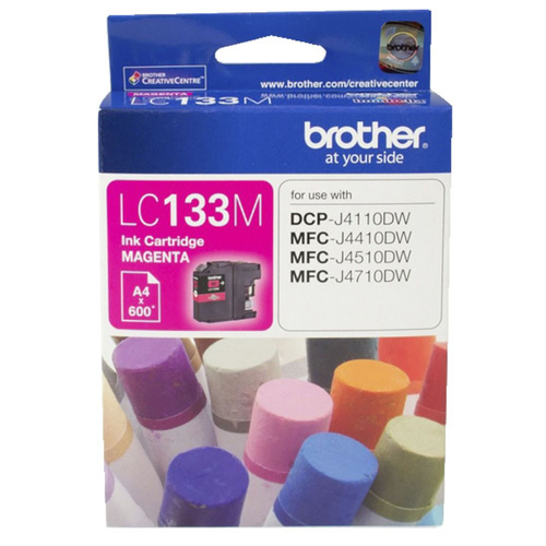 Genuine Brother LC133 Ink Cartridge - Magenta