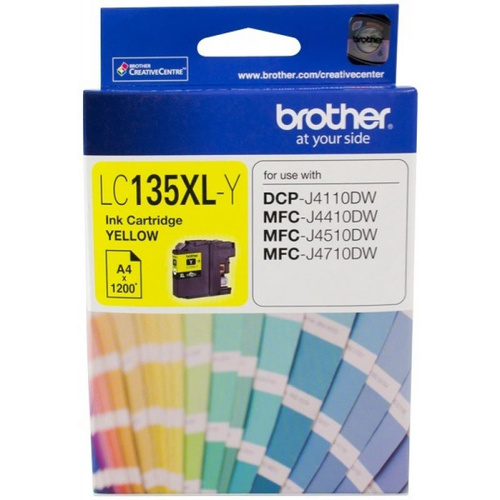 Genuine Brother LC137XL Ink Cartridge - Yellow