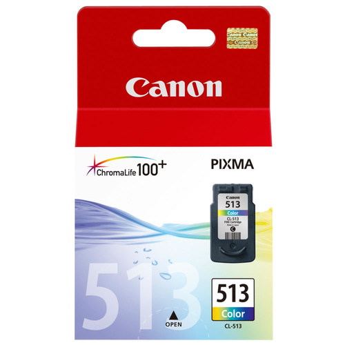*** CLEARANCE *** Canon Genuine CL-513 Colour Ink Cartridge High Yield - Colour
