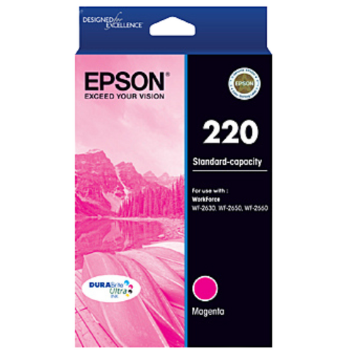 Epson Genuine 220 Ink Cartridge E220M - Magenta