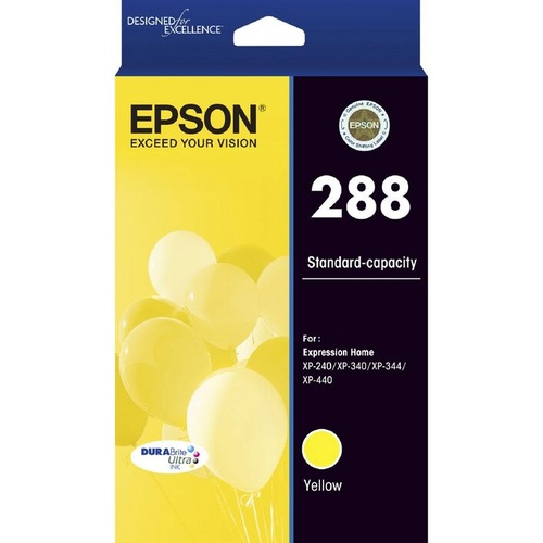 Epson Genuine 288 Ink Cartridge - Yellow
