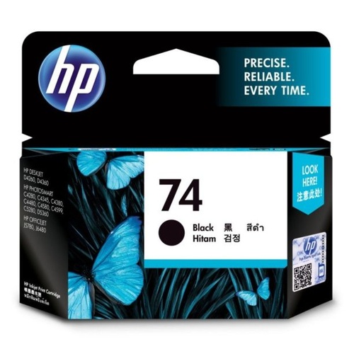 HP 75 Genuine Ink Cartridge High Yield BLACK - Gst Include invoice Supplied