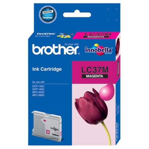 Brother Genuine LC37M Magenta Ink Cartridge