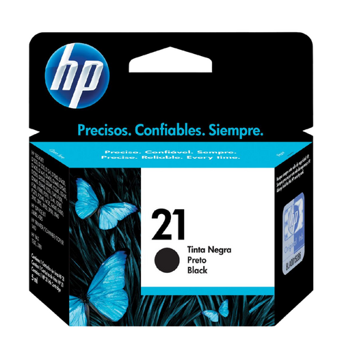 HP Genuine 21 Black Ink Cartridge C9351AA - GST Inclusive