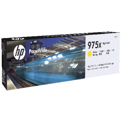 HP 975X High Yield PageWide Ink Cartridge - Yellow