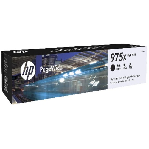 HP 975X Black Ink Cartridge - 10,000 pages
