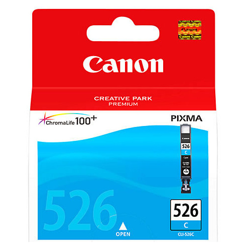 Canon Genuine CLI-526 Cyan Ink Cartridge - Cyan