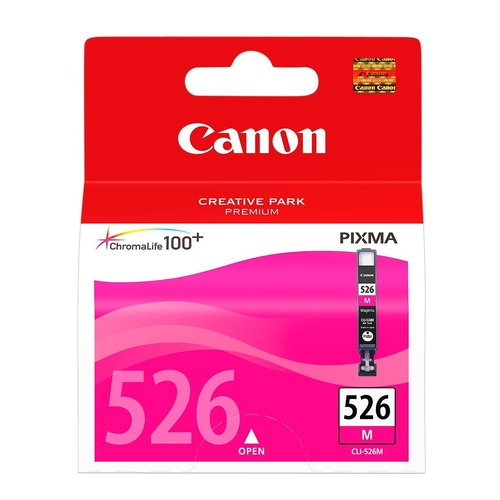 Canon Genuine CLI-526 Magenta Ink Cartridge - Magenta