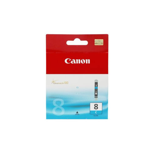 Canon Genuine CLI-8C Cyan Ink Tank - Cyan