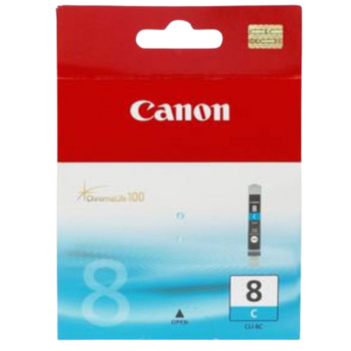 Canon 8 Genuine Ink Cartridge CLI-8C - Cyan