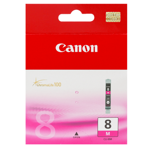 Canon 8 Genuine Ink Cartridge CLI-8M - Magenta