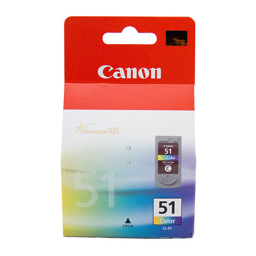 Canon Genuine CL-51 Colour Ink Cartridge - Colour