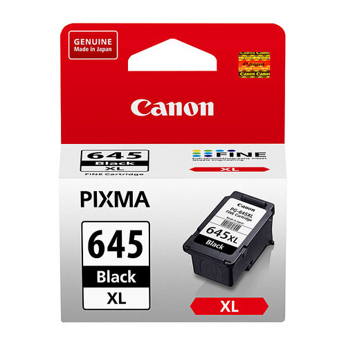 Canon Genuine PG-645 XL Black Ink Cartridge High Yield - Black
